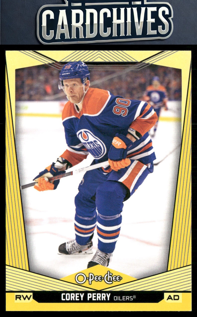 Corey Perry 2024-25 O-Pee-Chee #162 Yellow Border