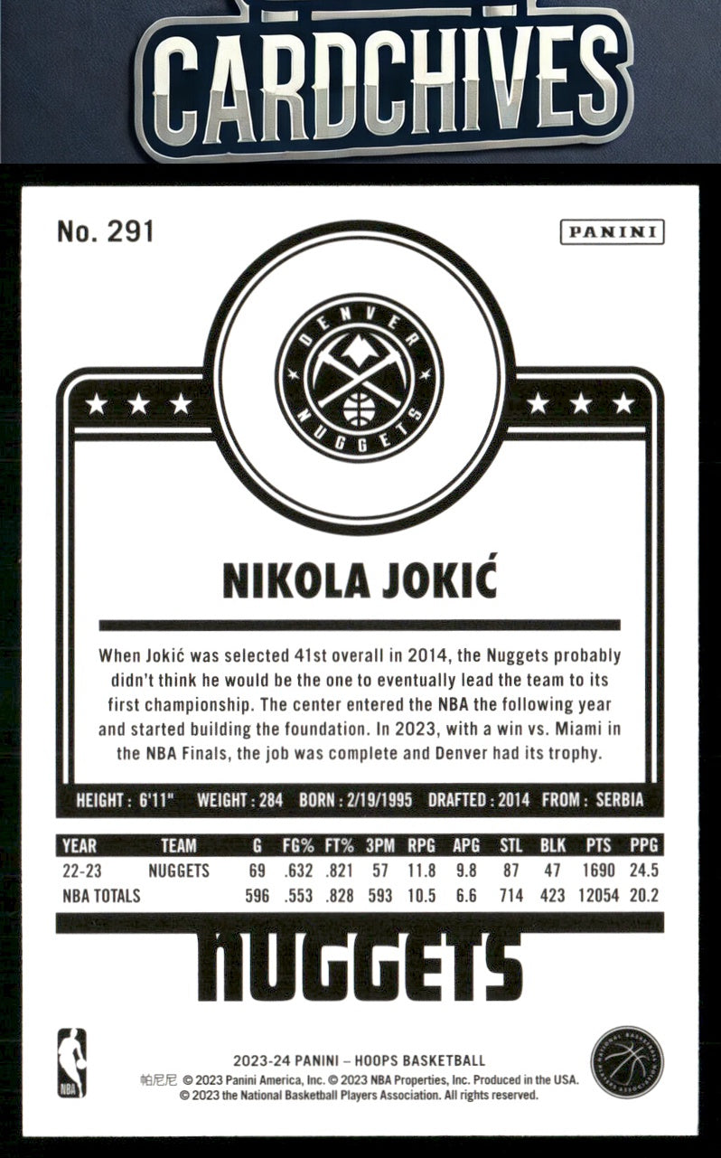 Nikola Jokic 2023-24 Hoops #291