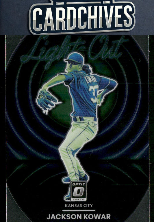 Jackson Kowar 2022 Donruss Optic #LO-4 Lights Out