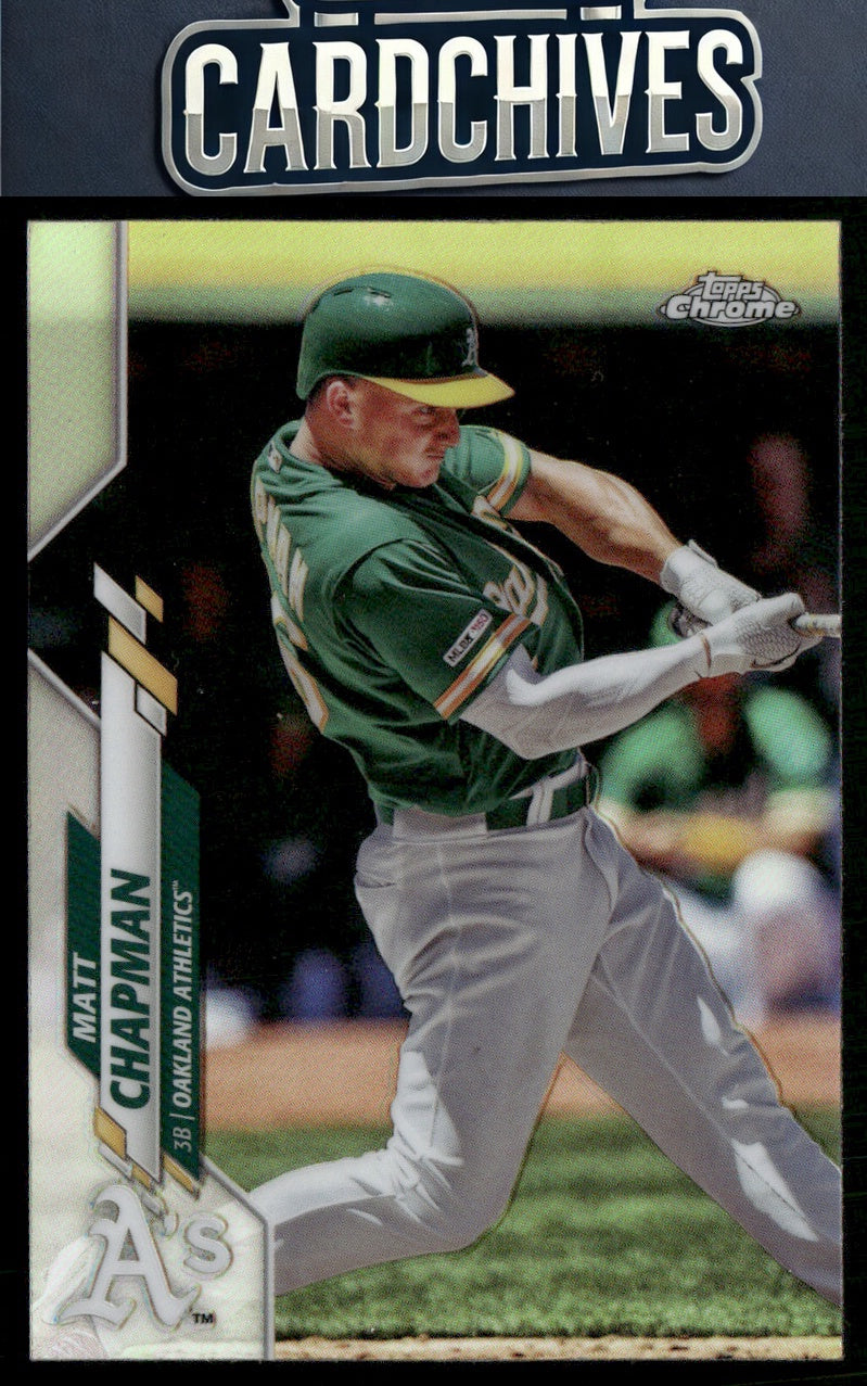 Matt Chapman 2020 Topps Chrome #193 Refractor