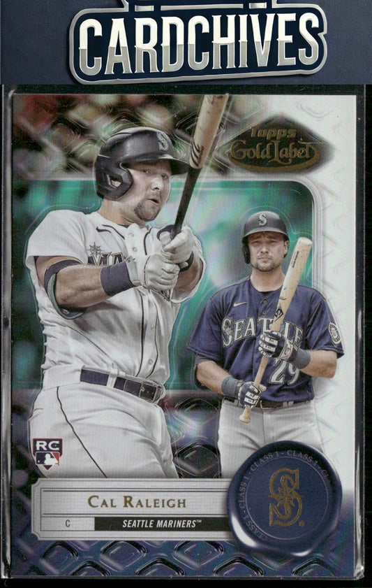 Cal Raleigh 2022 Topps Gold Label #7