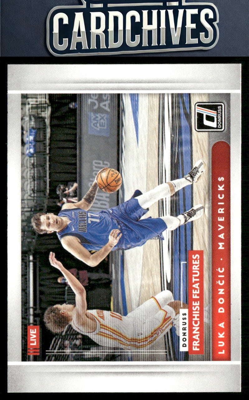 Luka Doncic 2021-22 Donruss #1 Franchise Features