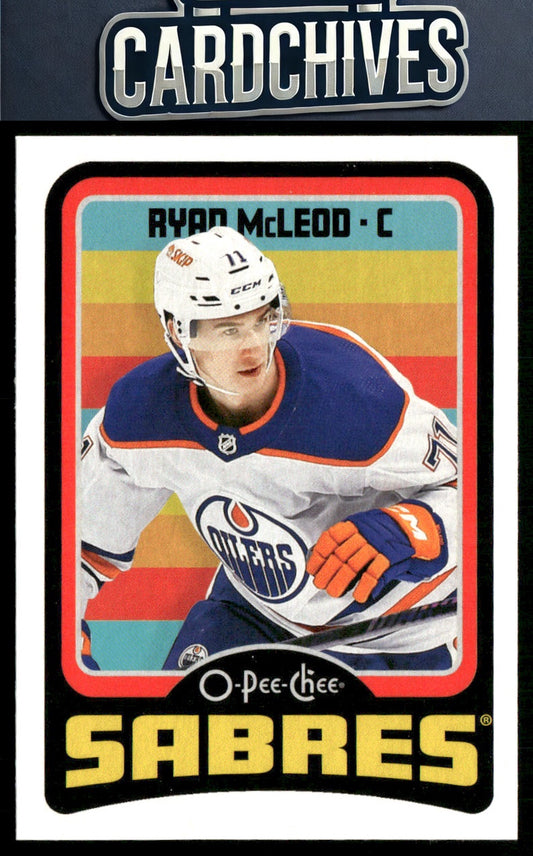 Ryan McLeod 2024-25 O-Pee-Chee #340 Retro