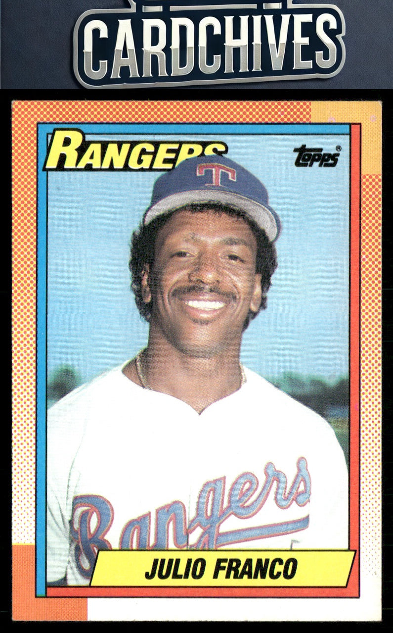 Julio Franco 1990 Topps #550