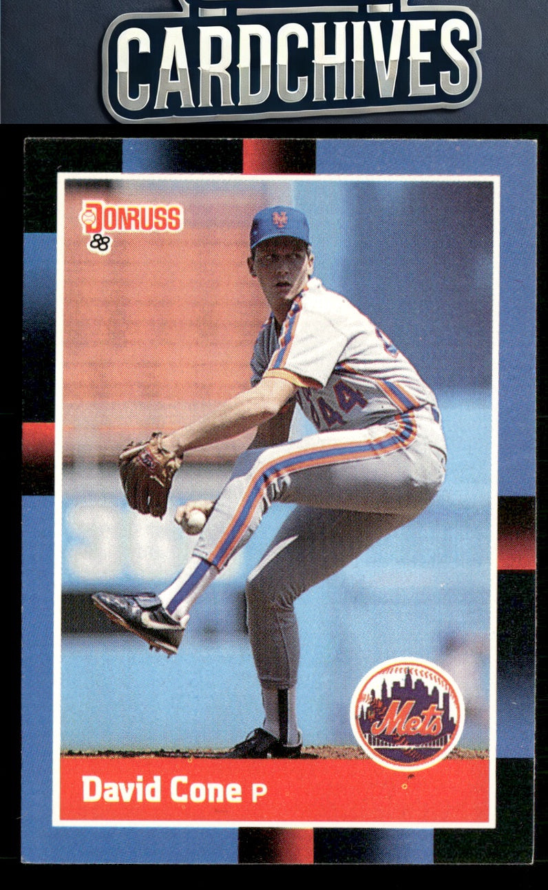 David Cone 1988 Donruss #653c