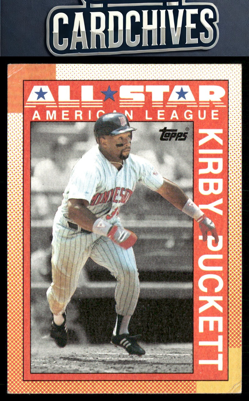 Kirby Puckett 1990 Topps #391