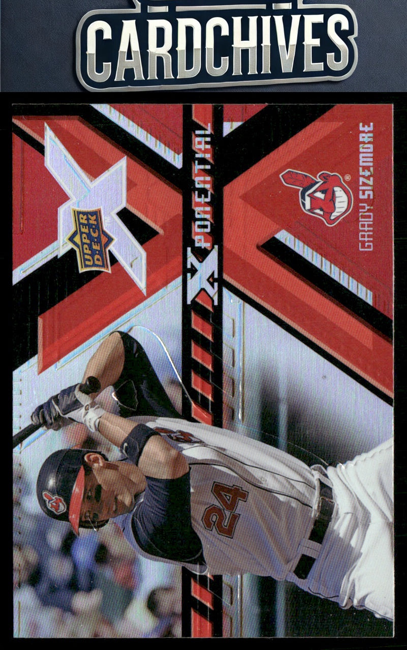 Grady Sizemore 2008 Upper Deck X #X-GS Xponential