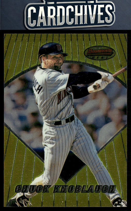Chuck Knoblauch 1996 Bowman's Best #34