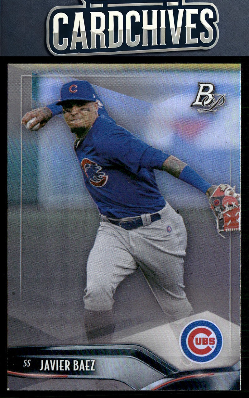 Javier Baez 2021 Bowman Platinum #44