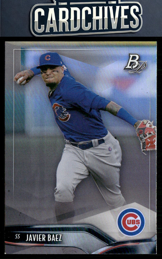 Javier Baez 2021 Bowman Platinum #44