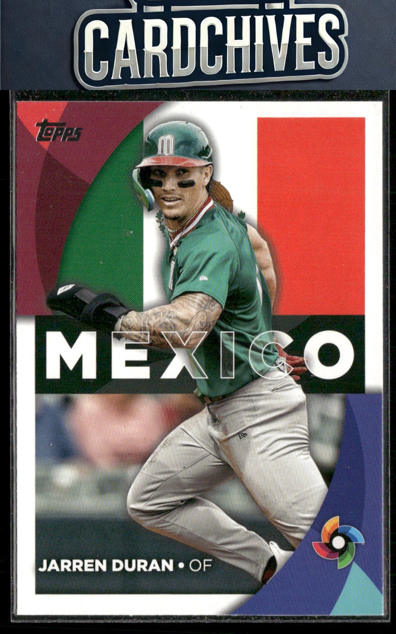 Jarren Duran 2023 Topps #WBC-39 2023 World Baseball Classic Stars
