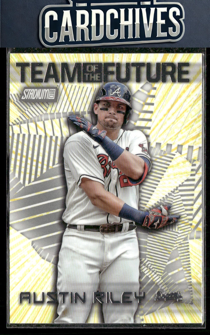 Austin Riley 2022 Stadium Club #TOF-9 Team of the Future