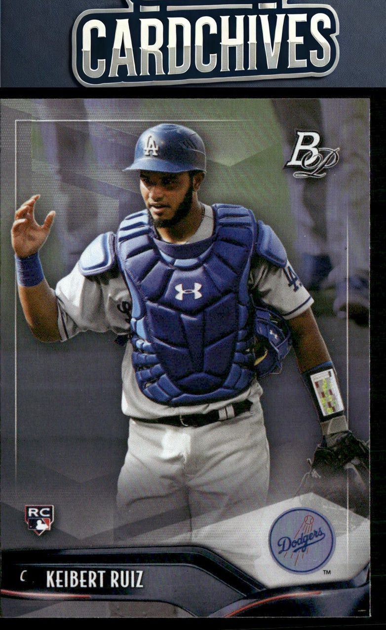 Keibert Ruiz 2021 Bowman Platinum #52 Rookie