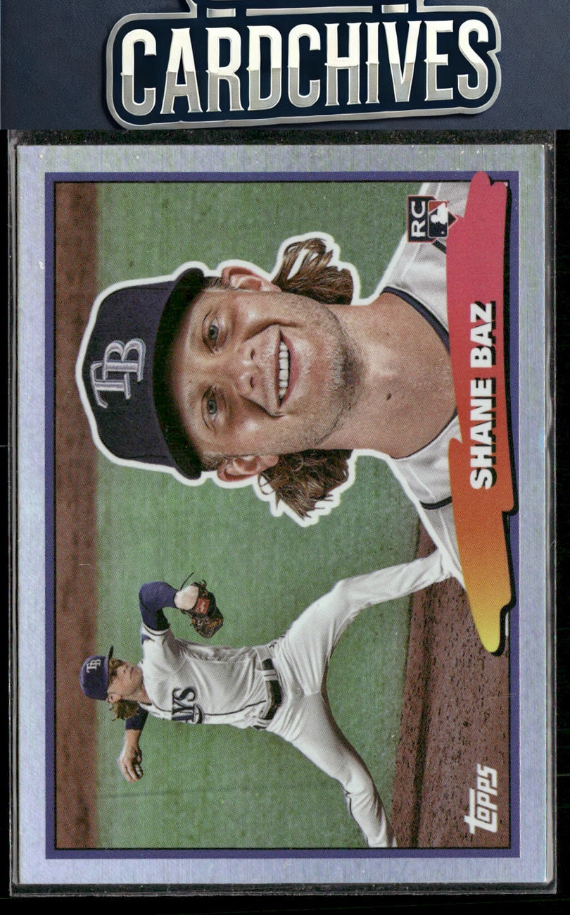 Shane Baz 2022 Topps Archives #88BF-9 1988 Topps Big Foil