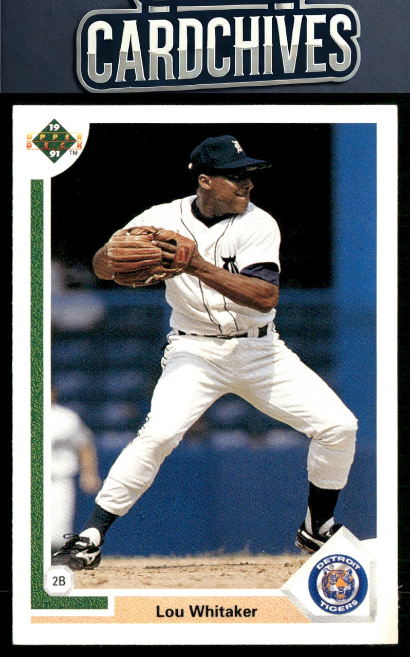 Lou Whitaker 1991 Upper Deck #367