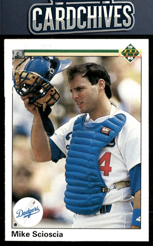 Mike Scioscia 1990 Upper Deck #298