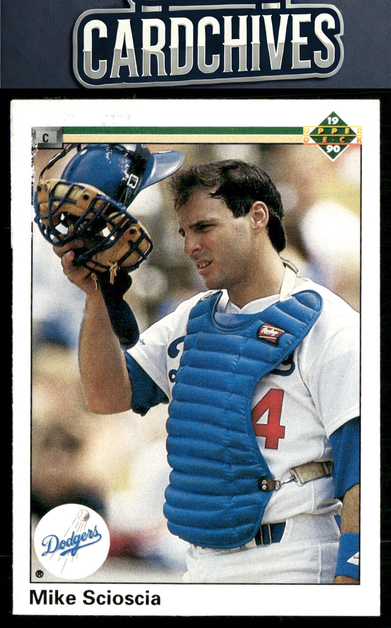 Mike Scioscia 1990 Upper Deck #298