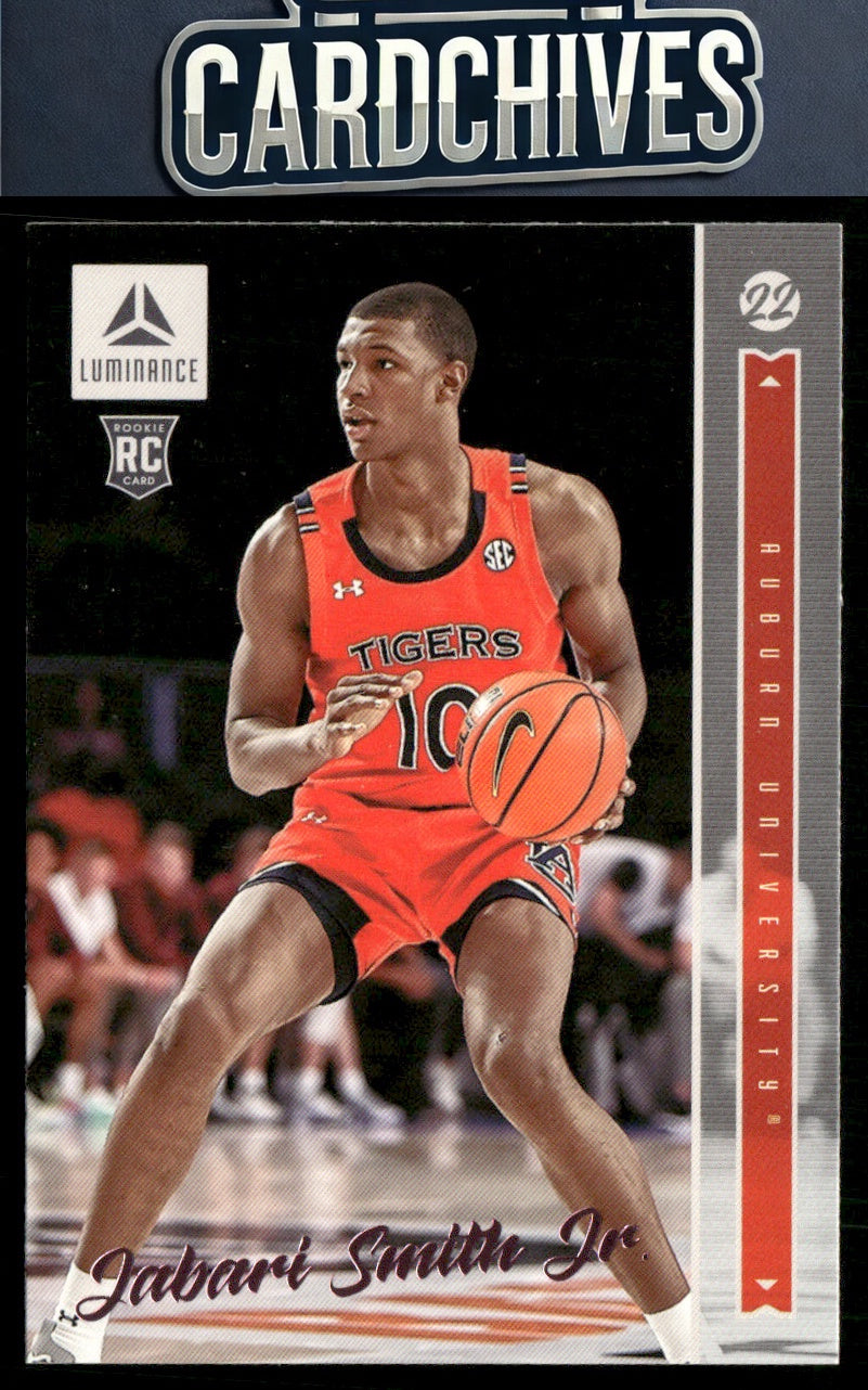 Jabari Smith Jr. 2022 Panini Chronicles Draft Picks #34 Luminance Pink