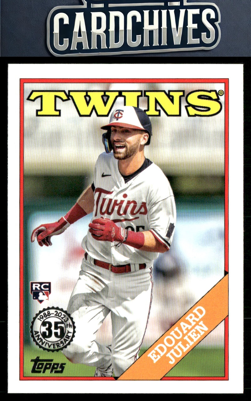 Edouard Julien 2023 Topps Update #88US-27 1988 Topps Baseball 35th Anniversary