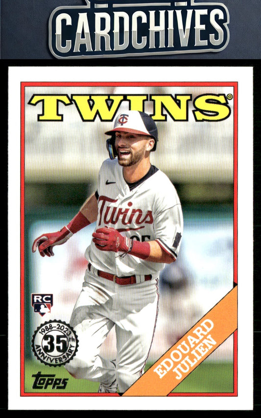 Edouard Julien 2023 Topps Update #88US-27 1988 Topps Baseball 35th Anniversary