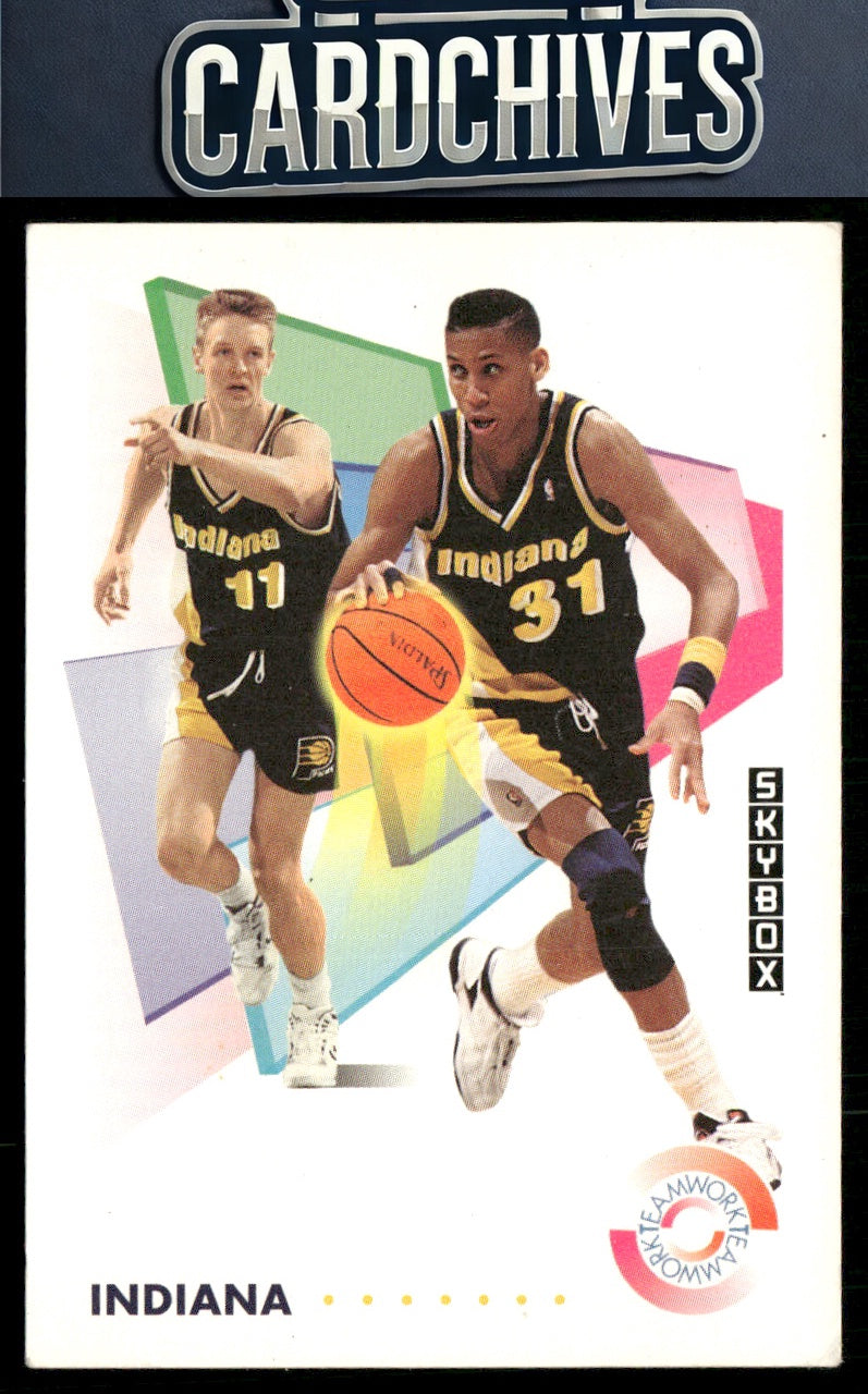 Reggie Miller / Detlef Schrempf 1991-92 SkyBox #469