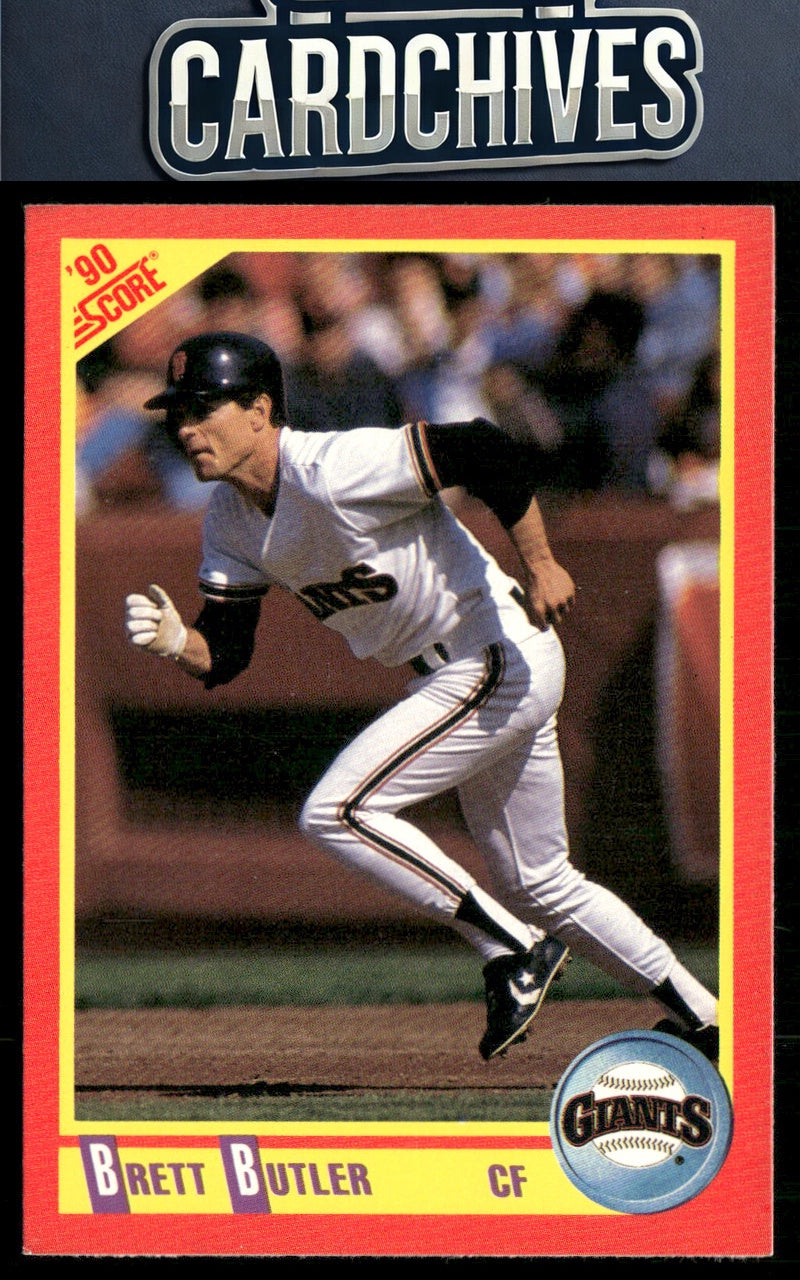 Brett Butler 1990 Score #236
