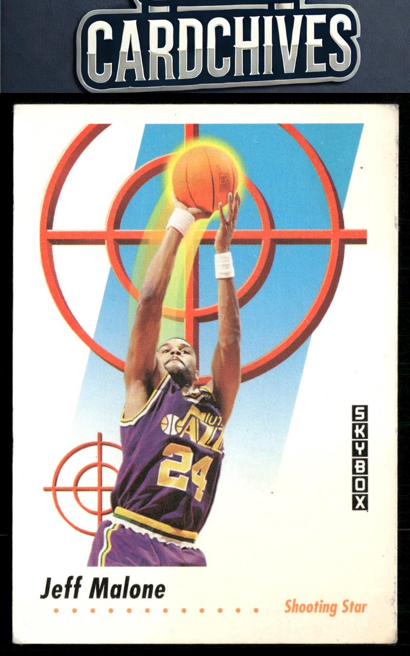 Jeff Malone 1991-92 SkyBox #595