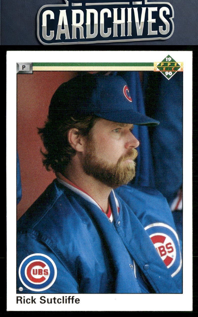 Rick Sutcliffe 1990 Upper Deck #109a