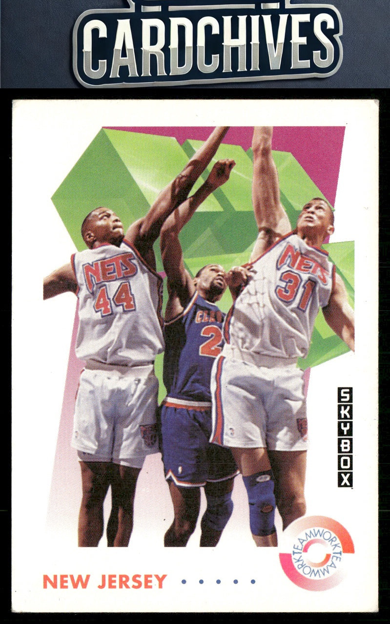 Derrick Coleman / Sam Bowie 1991-92 SkyBox #475