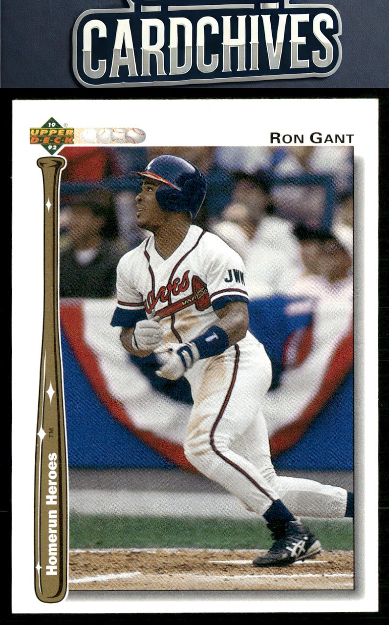 Ron Gant 1992 Upper Deck #HR7 Homerun Heroes
