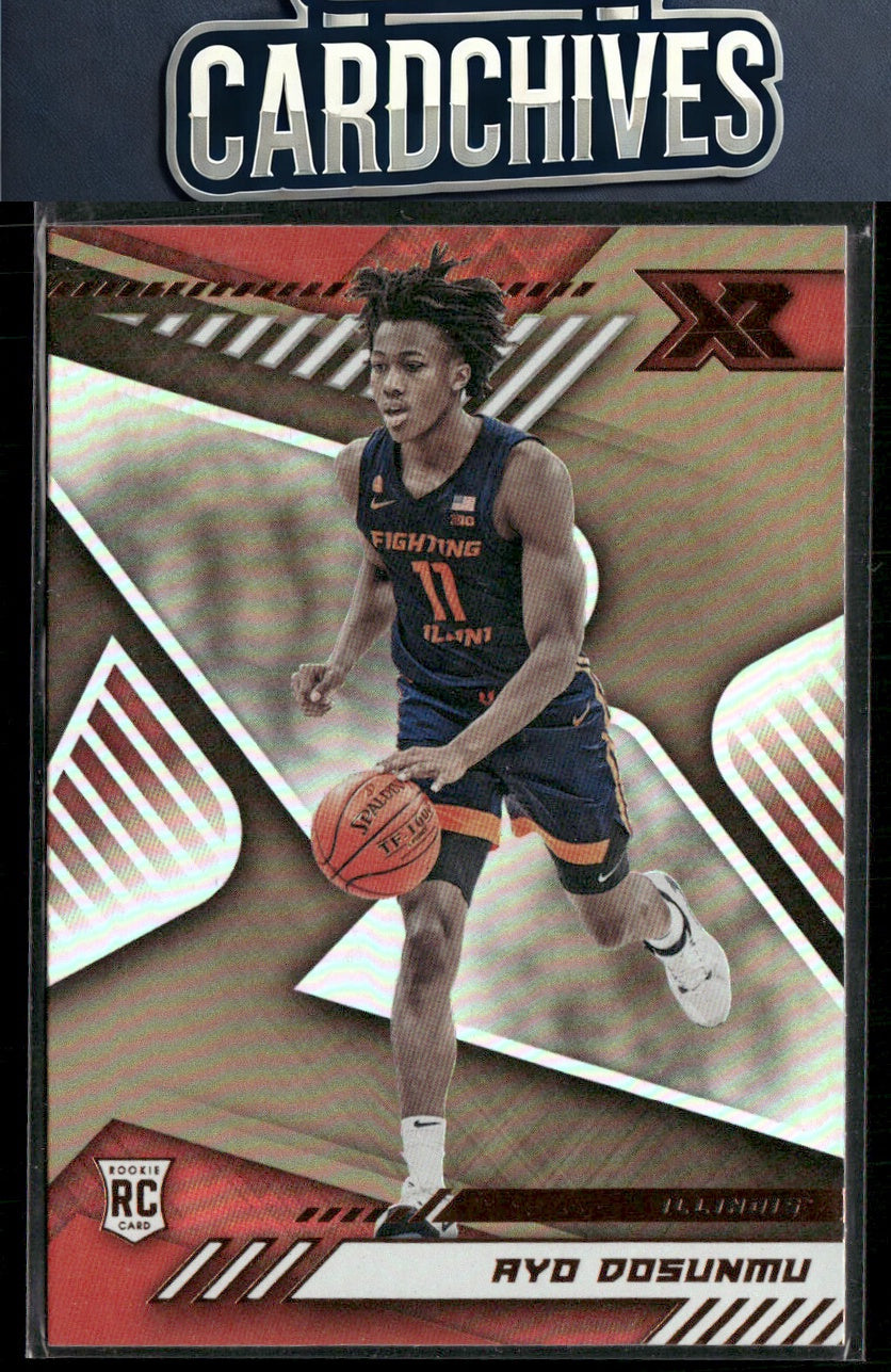 Ayo Dosunmu 2021 Panini Chronicles Draft Picks #179 Bronze