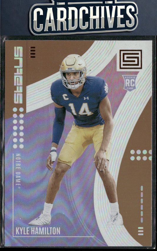 Kyle Hamilton 2022 Panini Chronicles Draft Picks #4 Status Bronze