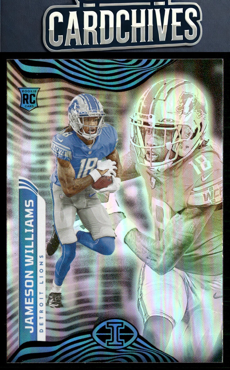 Jameson Williams 2022 Panini Illusions - Retail #30 Rookie