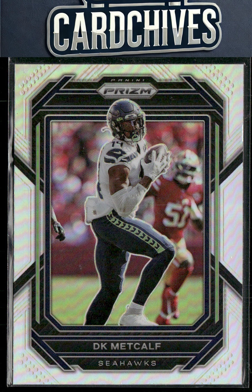 DK Metcalf 2022 Panini Prizm #256 Silver