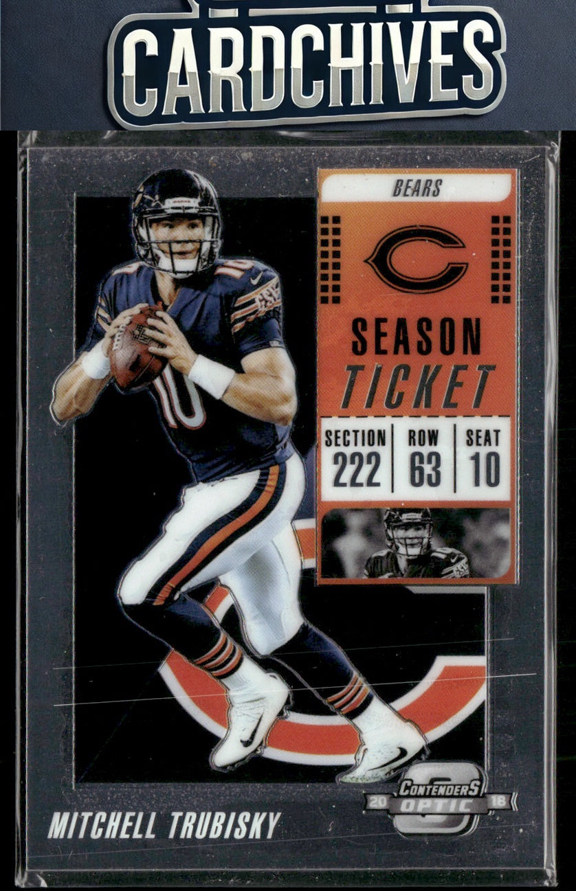 Mitchell Trubisky 2018 Panini Contenders Optic #72