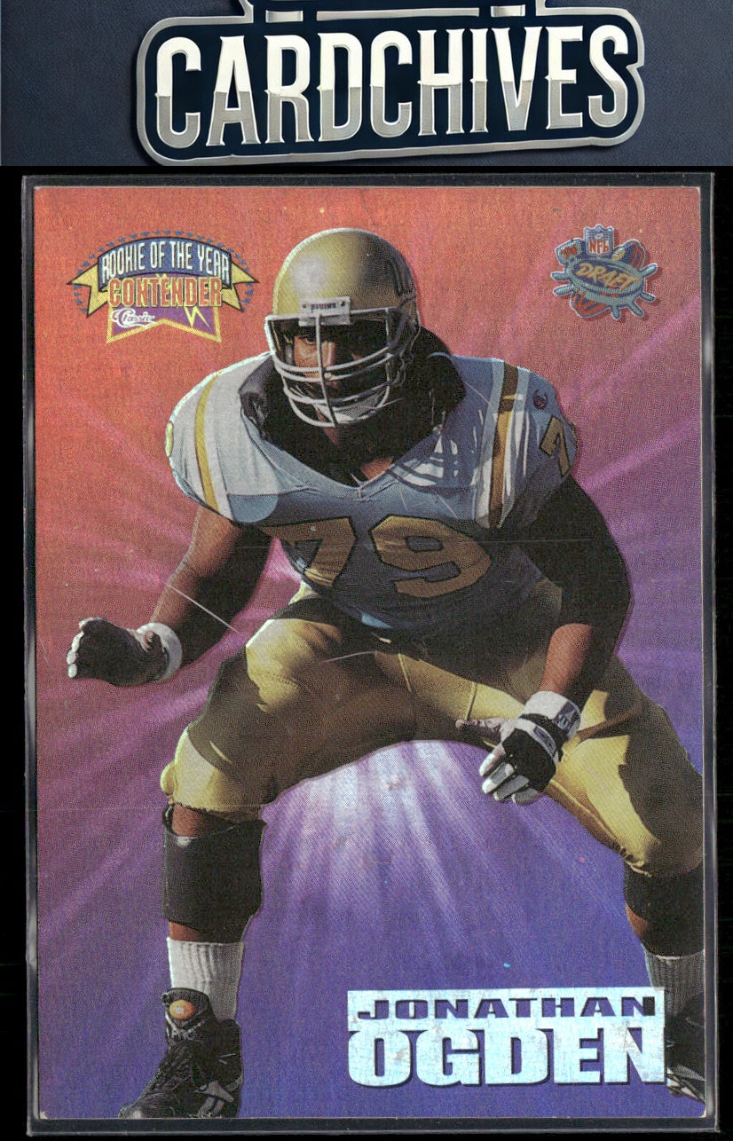 Jonathan Ogden 1996 Classic NFL Rookies #C2 Rookie of the Year Contenders