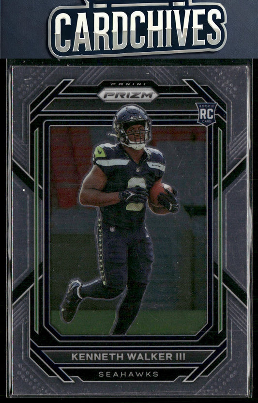 Kenneth Walker III 2022 Panini Prizm #318 Rookie