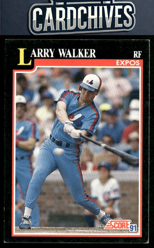 Larry Walker 1991 Score #241