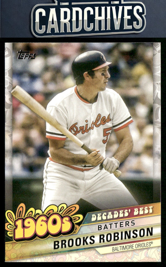 Brooks Robinson 2020 Topps #DB-23 Decades' Best (Series Two)