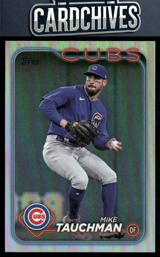 Mike Tauchman 2024 Topps #540 Rainbow Foil