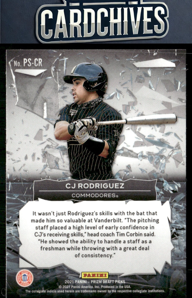 CJ Rodriguez 2021 Panini Prizm Draft Picks #PS-CR Power Surge