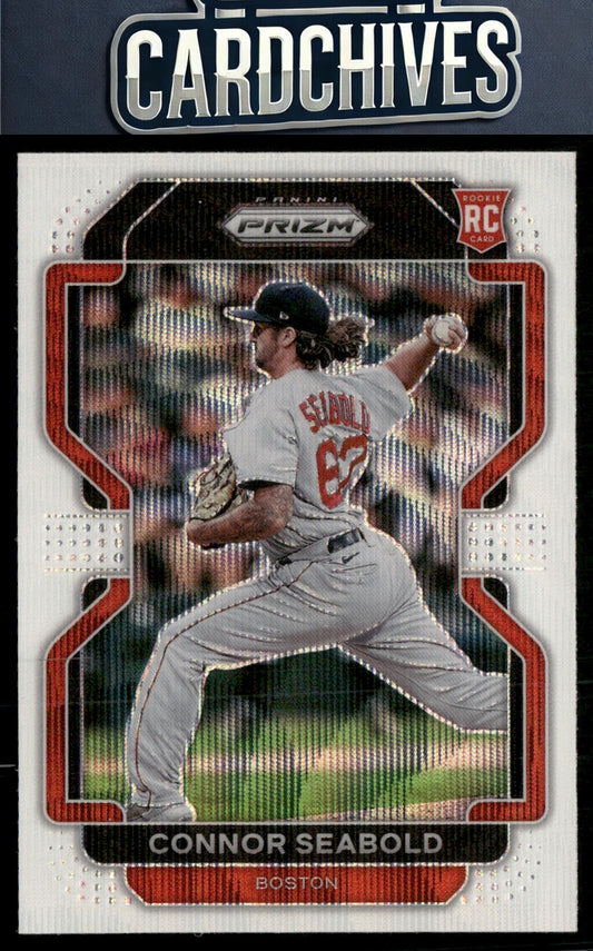 Connor Seabold 2022 Panini Prizm #86 White Wave Prizm RC