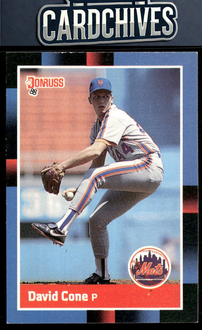 David Cone 1988 Donruss #653c