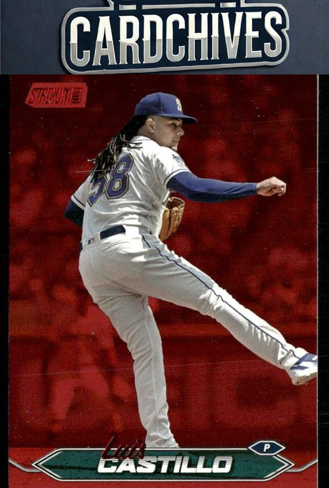 Luis Castillo 2024 Stadium Club #268 Red Foil