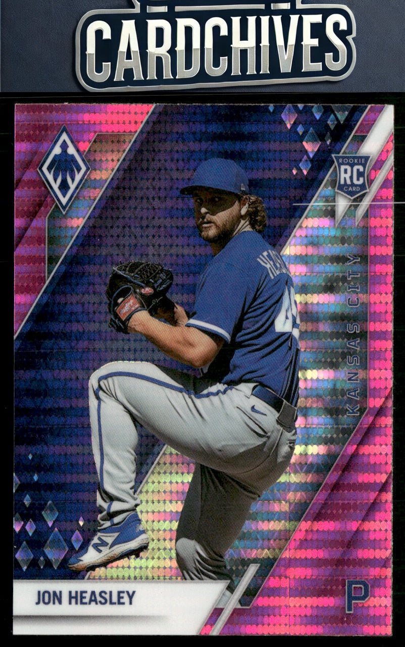 Jon Heasley 2022 Panini Chronicles #17 Phoenix Hyper #/299 SN, RC