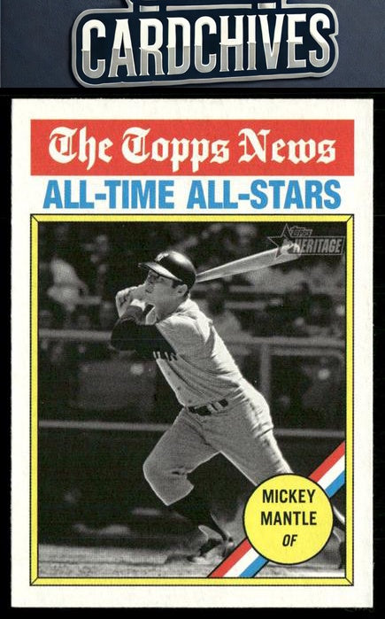 Mickey Mantle 2025 Topps Heritage #349