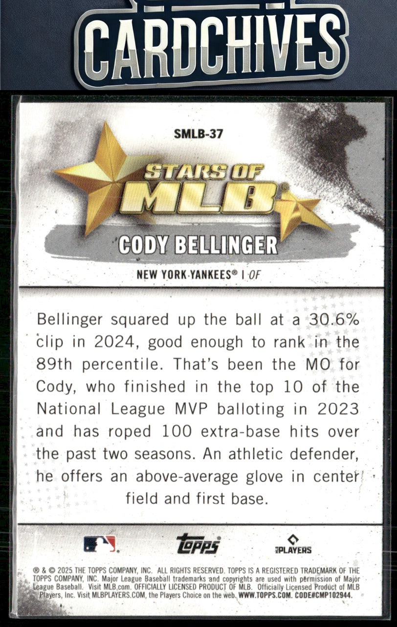 Cody Bellinger 2025 Topps #SMLB-37 Stars of MLB