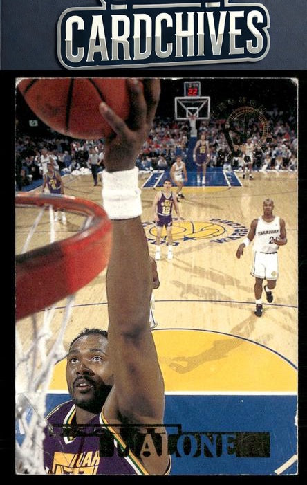 Karl Malone 1994-95 Stadium Club #162 1st Day Issue