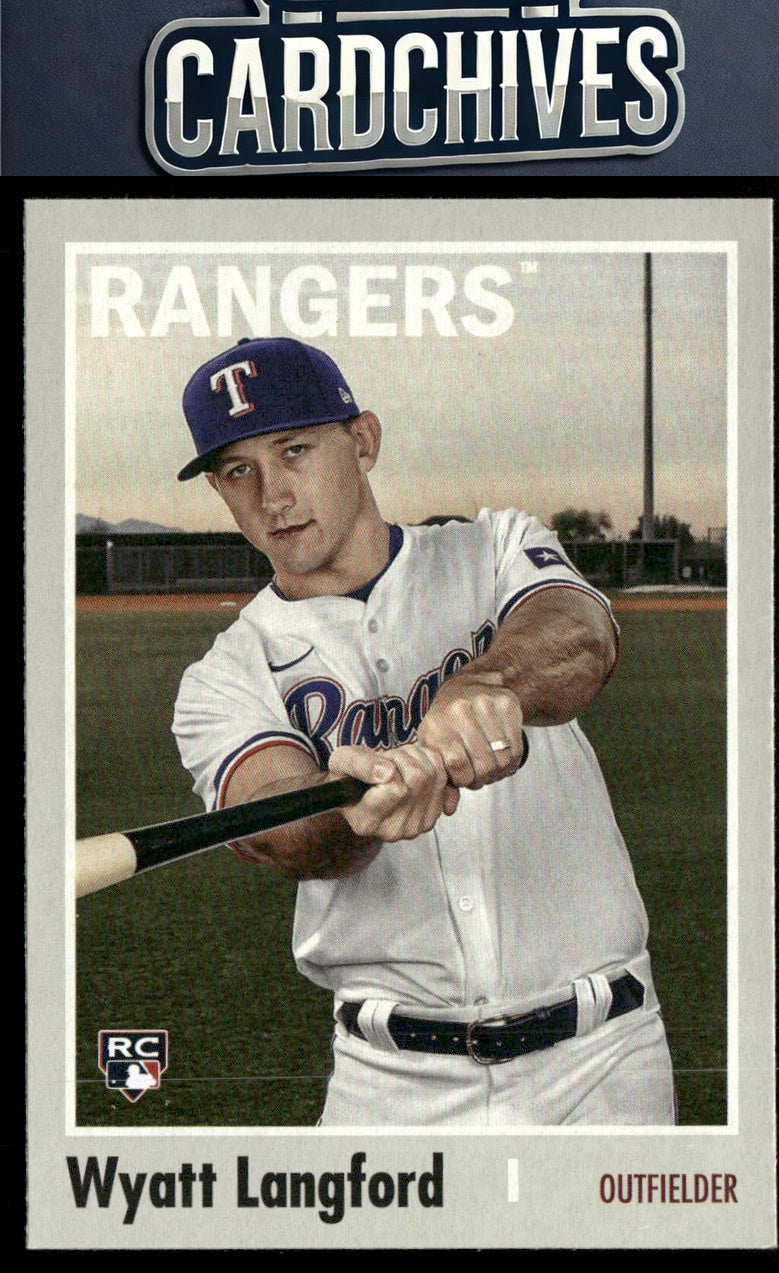 Wyatt Langford 2024 Topps Archives #199 Rookie