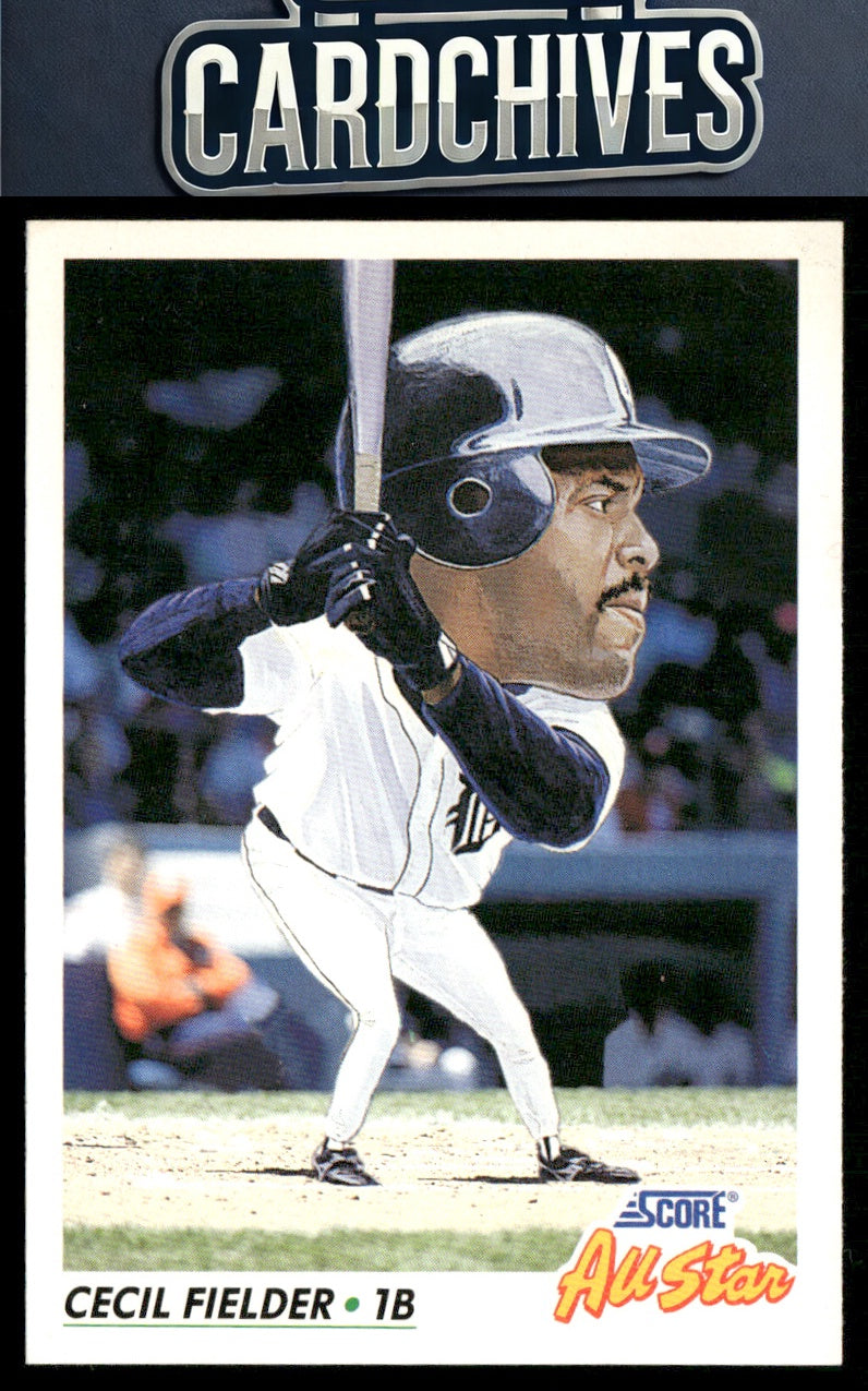 Cecil Fielder 1992 Score #431